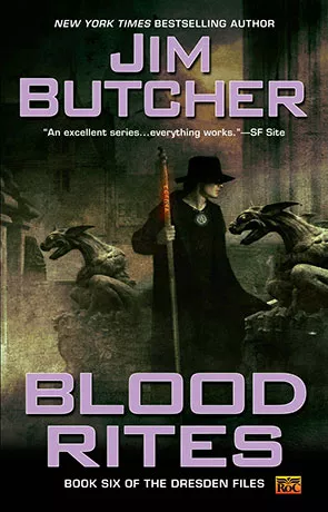 Blood Rites, a novel by Jim Butcher